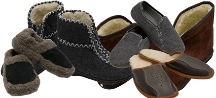 uld hjemmesko mænd og slippers herre